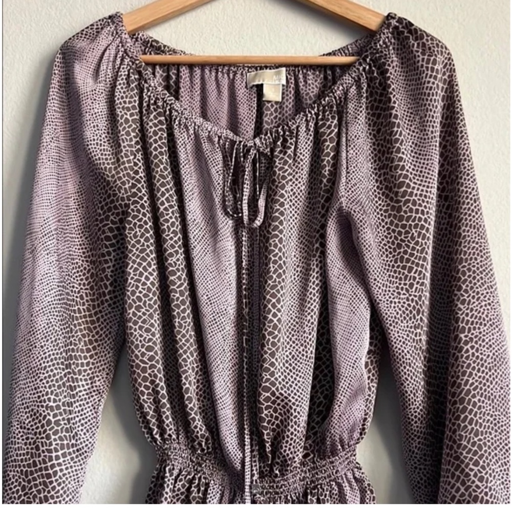Michael Kors Animal Print Blouse
